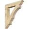 Ekena Millwork Balboa Traditional Rough Sawn Bracket, Douglas Fir, 6"W x 38"D x 42"H BKT06X38X42BOA01RDF - alternate 1